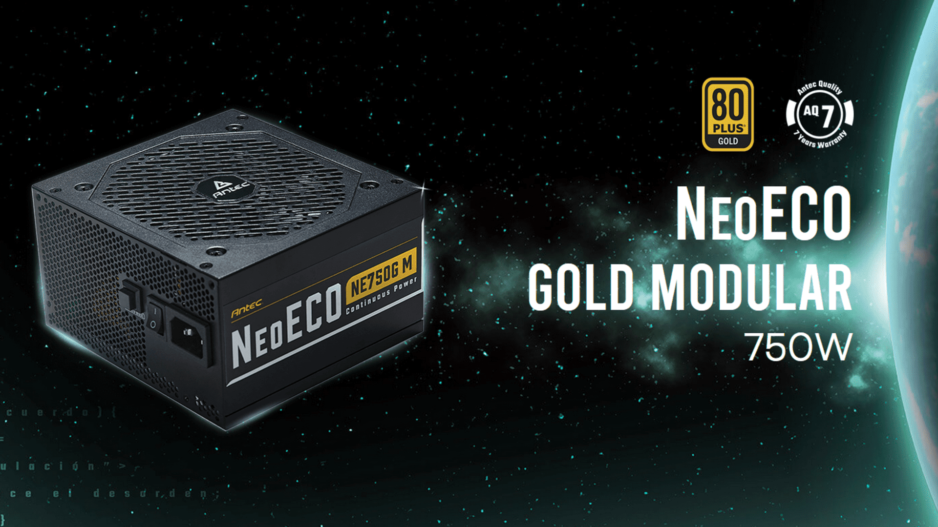 Antec NeoECO NE750G Power Supply features